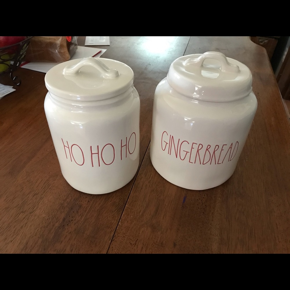 Rae Dunn canisters